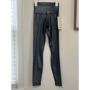 Lululemon Womens Align Rib Pant 28" Shine Blue Leggings Sz 2‎ MSRP $128 Sold Out